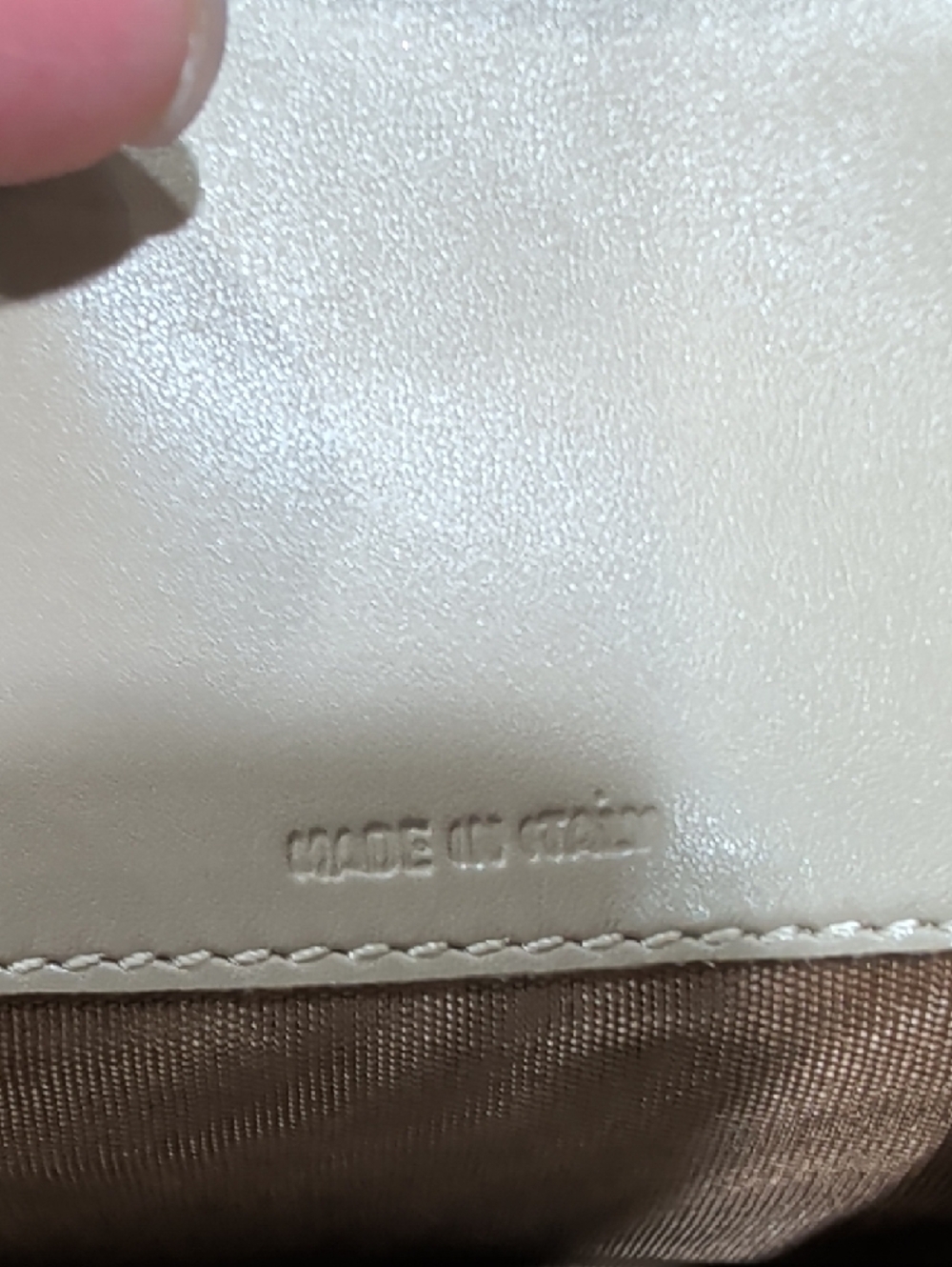 Fendi Beige Zucca Canvas Fold Wallet with Taupe Trim - Picture 7 of 16